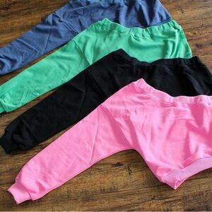 One Shoulder Crop Sweatshirt